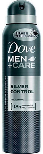DOVE Men + Care Silver Control 150ml - Deodorant - Main image