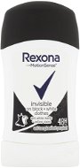 Antiperspirant Rexona Invisible Black + White tuhý antiperspirant 40 ml - Antiperspirant