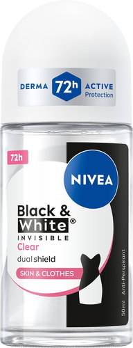NIVEA Black & White Clear 50 ml - Antiperspirant - Main image