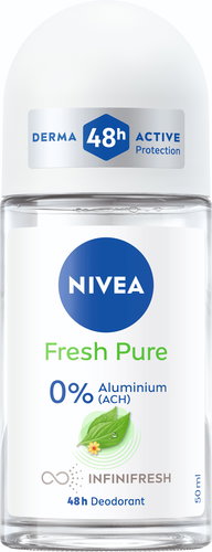 NIVEA Fresh Pure Deo Roll-on 50 ml - Deodorant - Main image