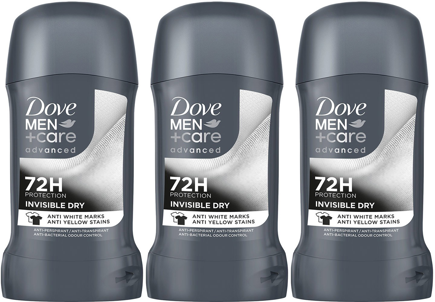 DOVE Triopack Men+Care Invisible Dry 50 ml