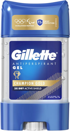 GILLETTE Champion Gold 70ml - Izzadásgátló - Fő fotó