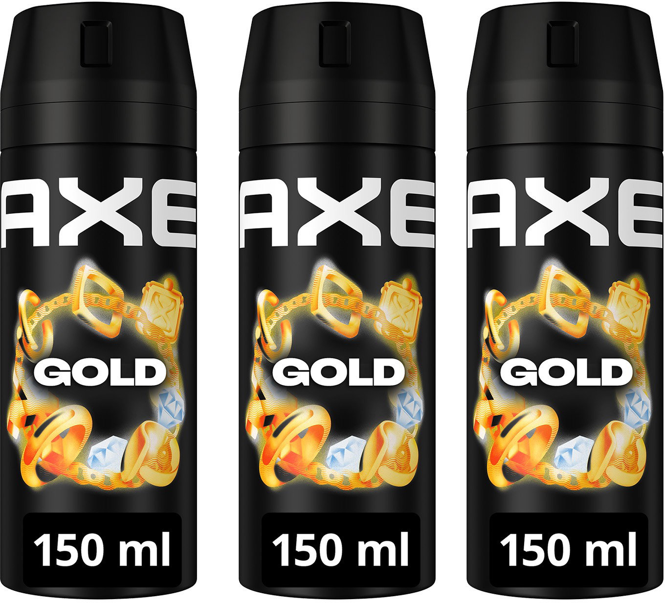 AXE Triopack Gold 150 ml