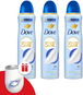 DOVE Triopack Talco 150 ml - Dezodor