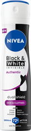 NIVEA Sprej AP B&W Authentic 150 ml - Antiperspirant