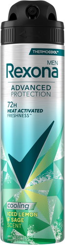 REXONA Men Advanced Protection Thermocool Iced Lemon & Sage 150ml - Deodorant - Main image