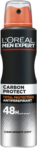 L'ORÉAL PARIS Men Expert  Carbon Protect 150 ml - Antiperspirant - Main image