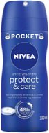 NIVEA Protect & Care mini 100 ml - cestovný balík - Dámsky antiperspirant