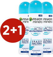 GARNIER Mineral Pure Active Antiperspirant 3× 150ml - Antiperspirant
