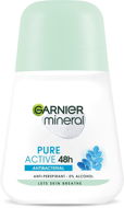 GARNIER Mineral Pure Active Antibacterial Roll-On Antiperspirant 50 ml - Antiperspirant