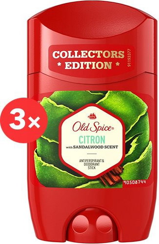 OLD SPICE Citron Deo Stick 3 × 50 ml - Deodorant - Hlavní obrázek