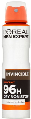 L'ORÉAL PARIS Men Expert Invincible Deodorant 150ml Main image L'ORÉAL PARIS Men Expert Invincible Deodorant 150ml - Deodorant - Main image