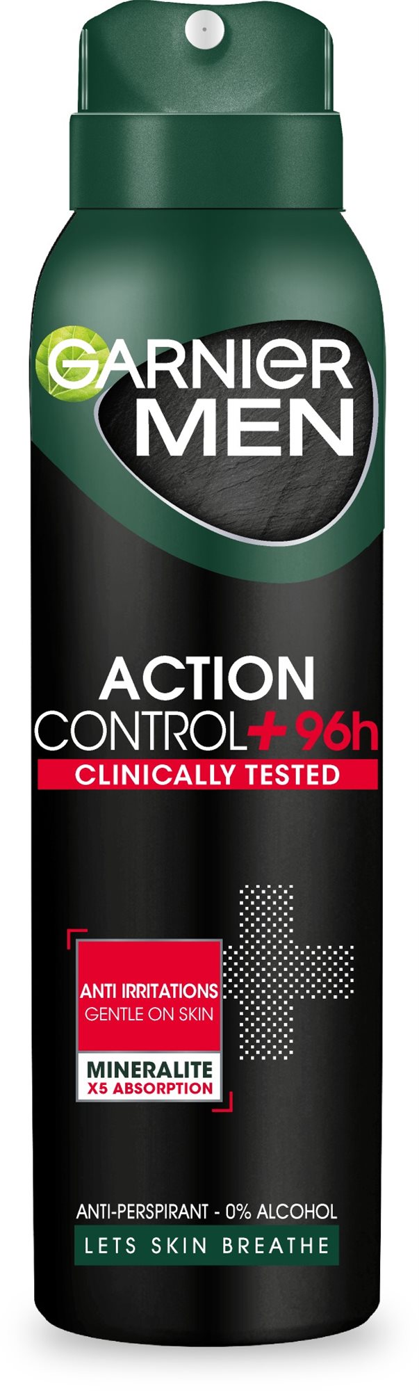 GARNIER Men Action Control + Clinical Spray Antiperspirant 150 ml