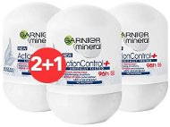 GARNIER Mineral Action Control+ Clinically Tested 3 x 50ml - Antiperspirant for Women