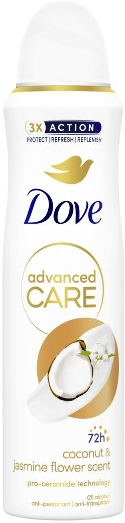 Dove Coconut & Jasmine Flower izzadásgátló spray 150ml