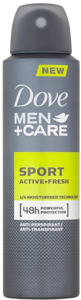 Dove Men+Care Sport Active Fresh izzadásgátló spray férfiaknak 150ml