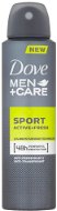 Izzadásgátló Dove Men+Care Sport Active Fresh izzadásgátló spray férfiaknak 150ml - Antiperspirant