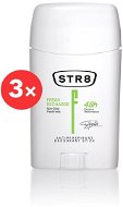 STR8 Fresh Recharge Stick 3 × 50ml - Men's Antiperspirant