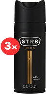 STR8 Hero Deo Spray 3 × 150ml - Deodorant