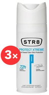 STR8 Protect Xtreme Spray 3 × 150ml - Antiperspirant