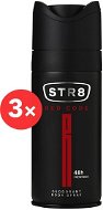 STR8 Red Code Deo Spray 3 × 150 ml - Deodorant
