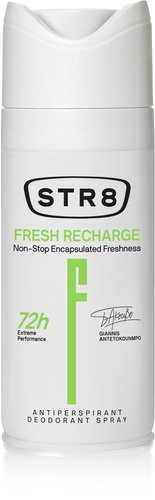 STR8 Fresh Recharge Spray 150ml - Antiperspirant - Main image