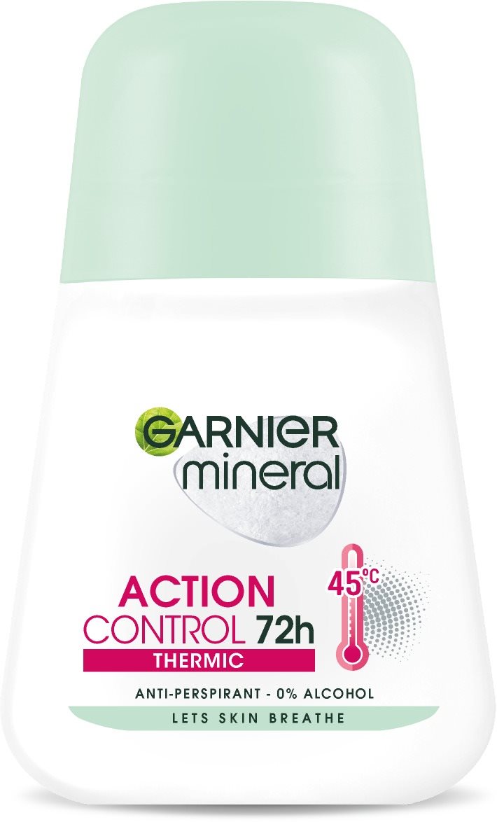 GARNIER Mineral Action Control Thermic 72H Roll-On Antiperspirant 50 ml