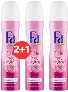 FA Pink Passion 250 ml 2+1 - Dámsky dezodorant