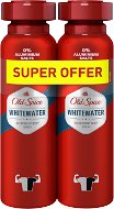 Izzadásgátló OLD SPICE Whitewater deo pack 2× 150 ml - Antiperspirant