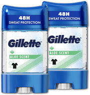 GILLETTE Aloe Scent Gelový antiperspirant 2 × 70 ml - Antiperspirant