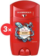 OLD SPICE Deodorant Stick Kraken, 3× 50 ml - Dezodorant