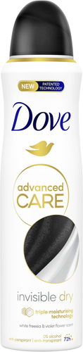 DOVE Invisible Dry antiperspirant deodorant sprej 150 ml - Antiperspirant - Hlavní obrázek