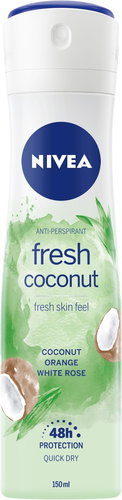 NIVEA Fresh Blends Coconut Spray 150 ml - Antiperspirant - Main image