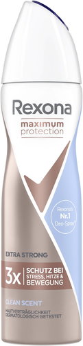 REXONA Maximum Protection Clean Scent 150 ml - Antiperspirant - Main image