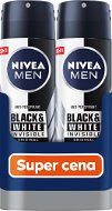 NIVEA Men Black & White Invisible Original Spray antiperspirant 2 × 150 ml - Antiperspirant