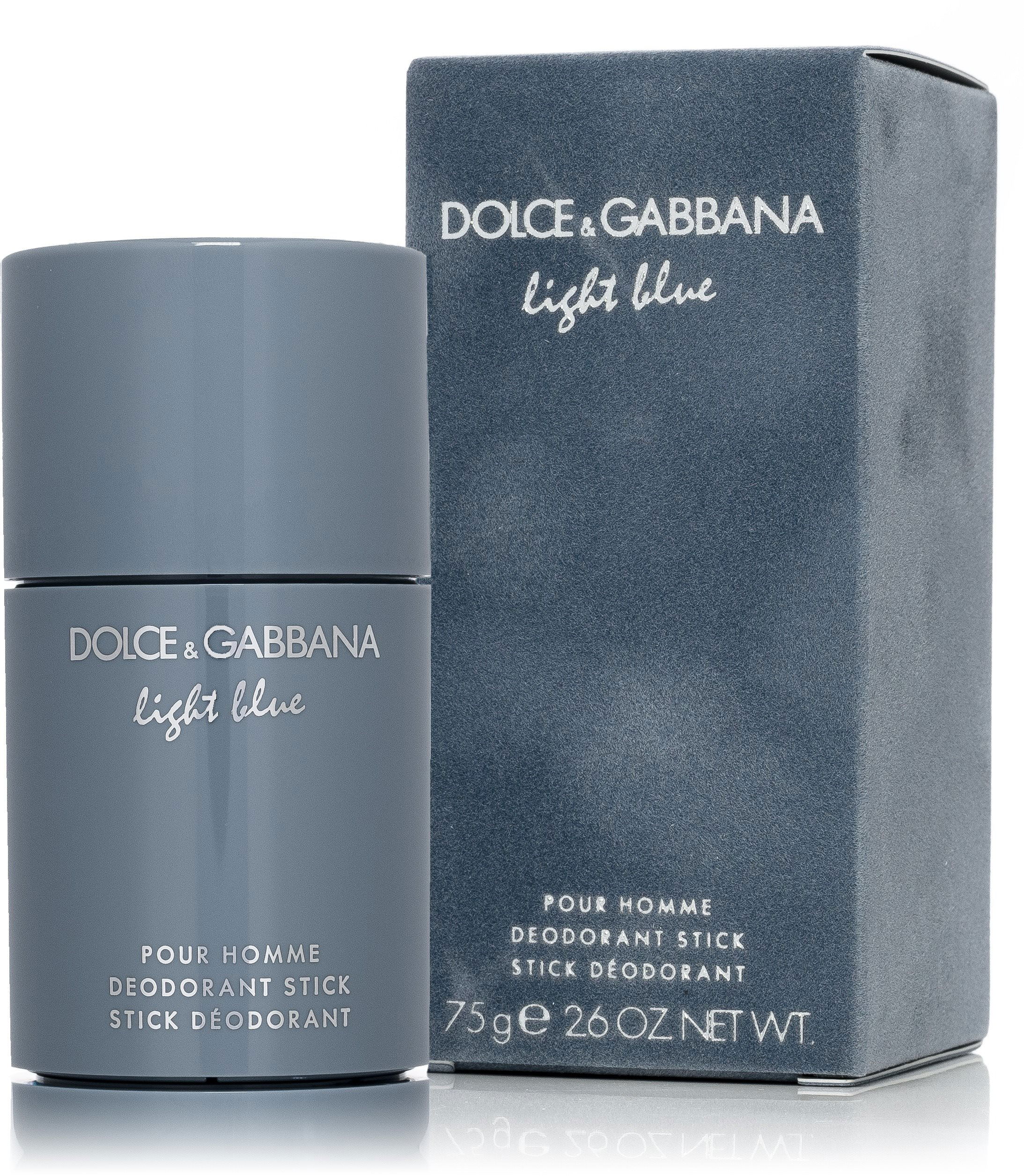 Dolce & gabbana light blue pour homme deodorant clearance stick