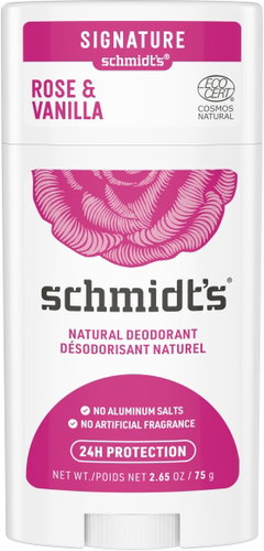 SCHMIDT'S Signature Rose + Vanilla Solid Deodorant 58 ml - Deodorant - Main image