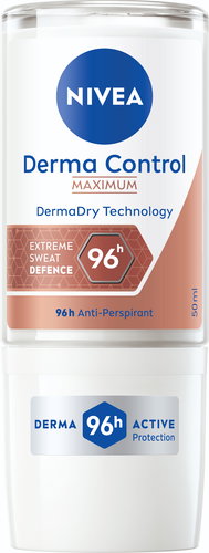 NIVEA Roll-on AP Derma Dry Control 50 ml - Deodorant - Main image