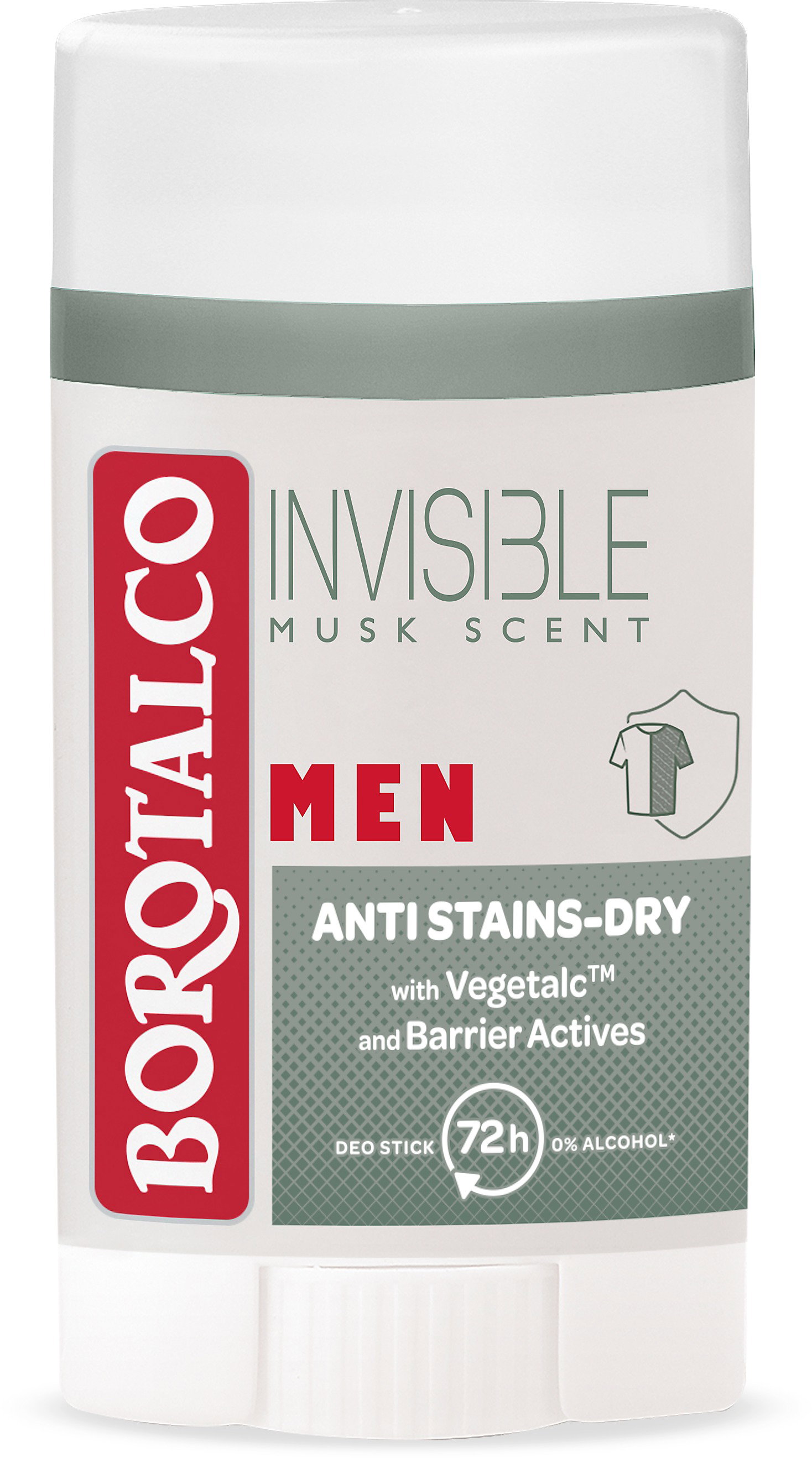 BOROTALCO Invisible Dry Deo stift 40 ml
