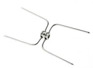 DEOS Stainless steel four-point pin for attaching meat to the grill needle - Grill Skewer