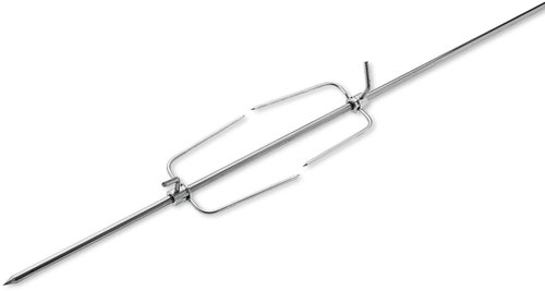 DEOS Stainless steel barbecue needle with spikes 100cm - Grill Skewer - Main image