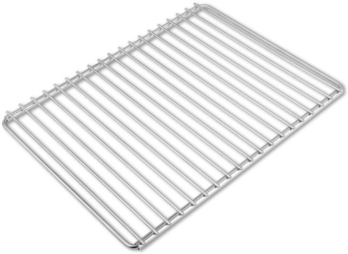 DEOS Stainless steel grill grate with adjustable width 40-55×30cm - Grill Rack - Main image