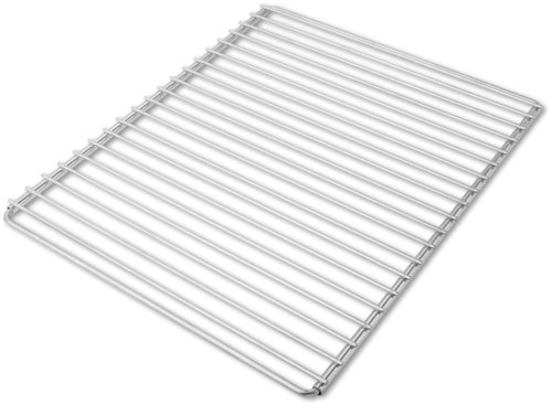 DEOS Stainless steel grill grate with adjustable width 45-55×37cm - Grill Rack - Main image