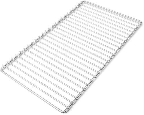 DEOS Stainless steel grill grate with adjustable width 50-60×30cm - Grill Rack - Main image