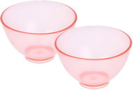 Bafi Silicone bowl peach S, 2 pcs - Hair Removal Accessories