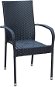 Záhradná stolička Designlink Záhradná stolička PARIS antracit - Zahradní židle