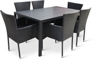Set zahradního nábytku VIKING L/BALI 1stůl + 6křesel - Zahradní nábytek