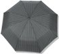 Derby Hit Vzorovaný - pánský skládací deštník, antracit, proužek - Umbrella