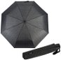 Derby Hit Vzorovaný - pánský skládací deštník, černá, geometrický / abstraktní - Umbrella