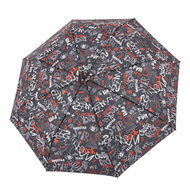 Derby Hit Lang AC Graffiti - dámský holový vystřelovací deštník vícebarevný - Umbrella